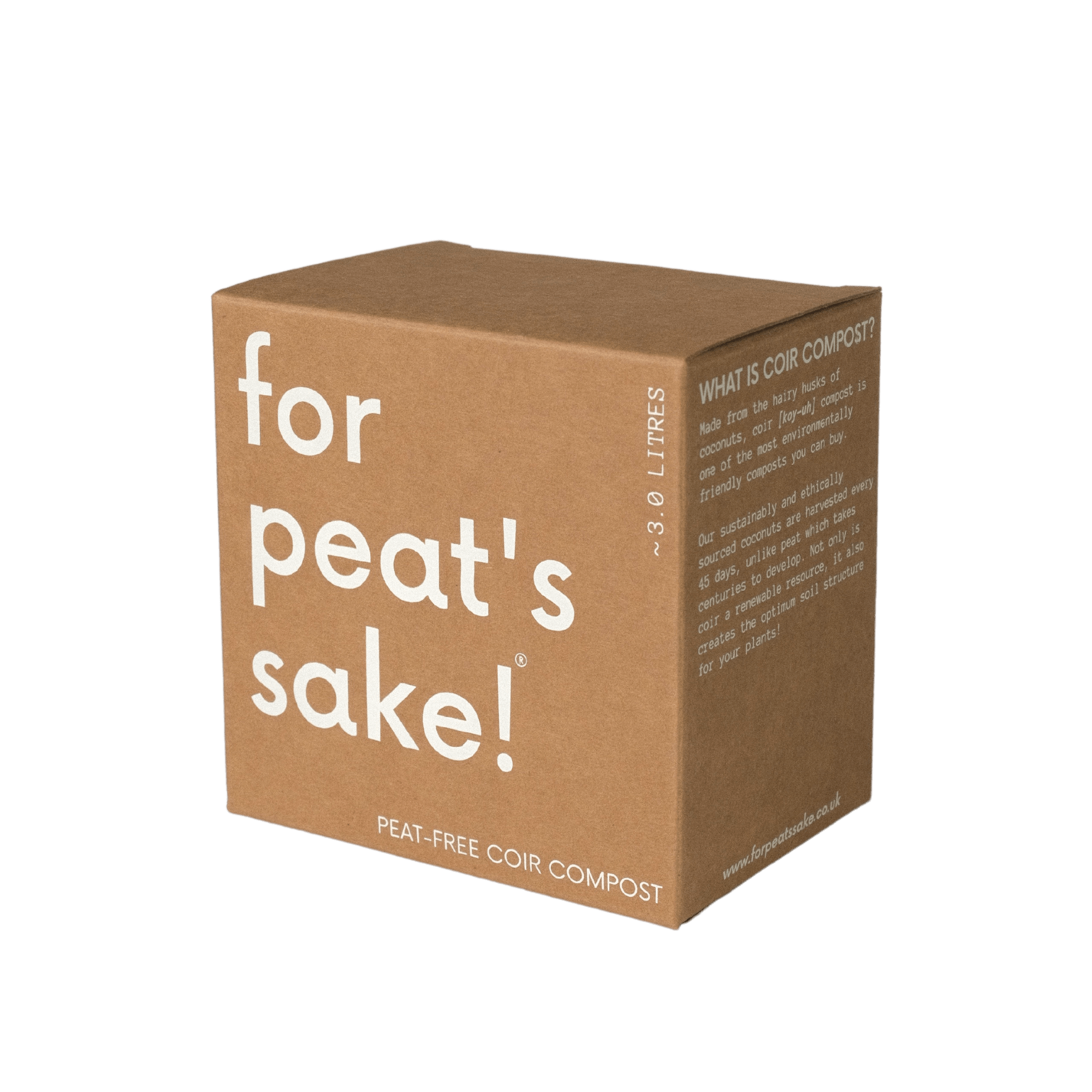 3 L peat-free compost - for peat's sake