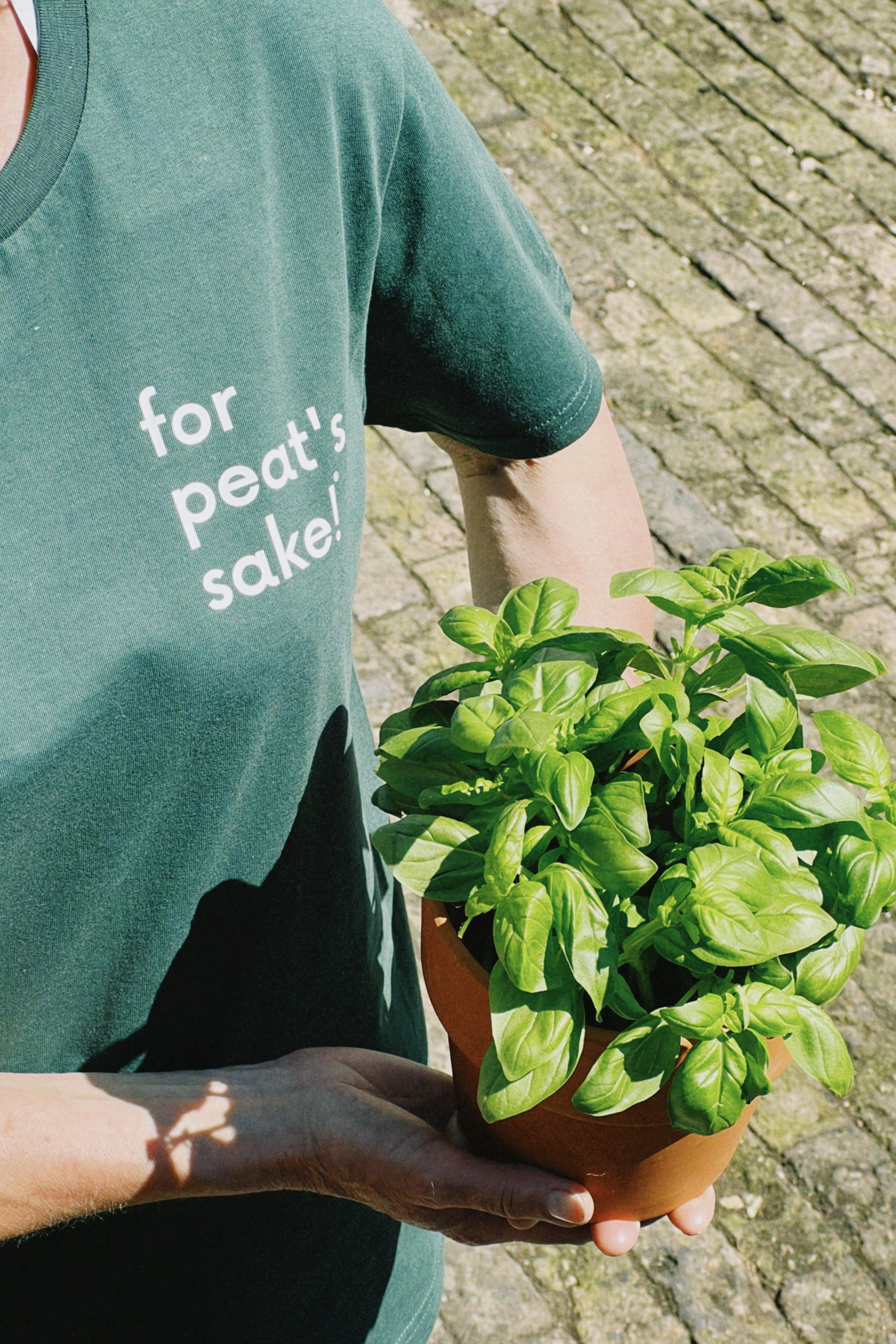 Love Peat Organic T-Shirt - for peat's sake